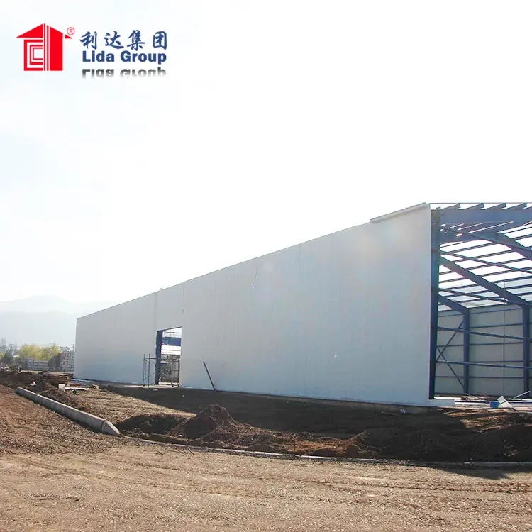 Prefab Metal Building Prefabricated Steel Structure Aircraft Hangar 1