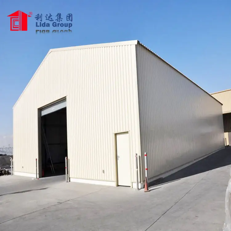 Light Steel Structure Huahai Space Frame Shed For Power Plant Cement Plant 1