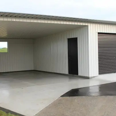 house built with structure steel pipe 1