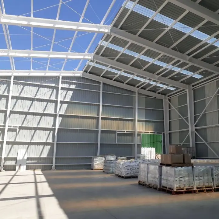 China prefabricated low cost steel structure car garage 1