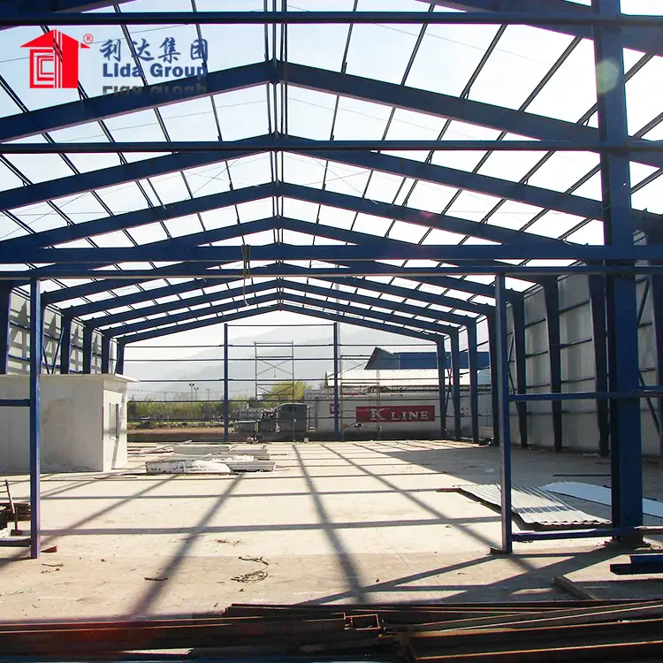 Prefab steel structure logistics park warehouse building 1