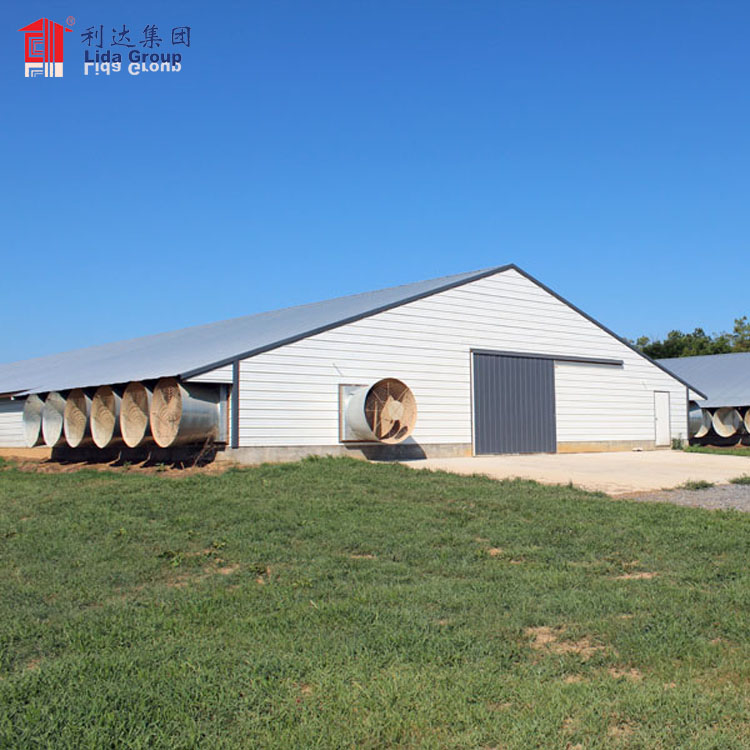 Cheap Advanced Chicken Farming Modern Poultry House DesignLida Group