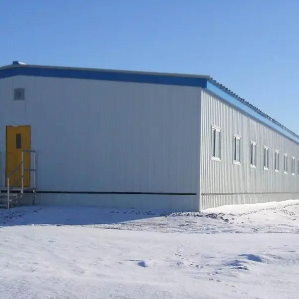 Kazakhstan Prefabricated Steel Structure Metal Storage 1