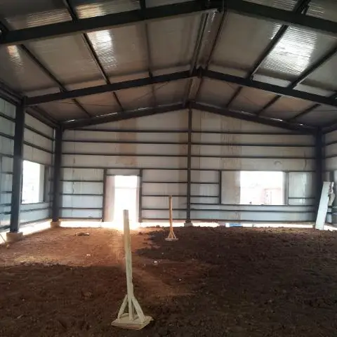 Ethiopia Prefabricated Industrial Steel Structure Building 1