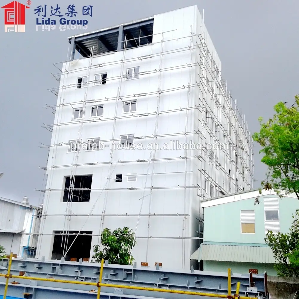 Almacén de acero de estructura logística prefabricada de fábrica 1
