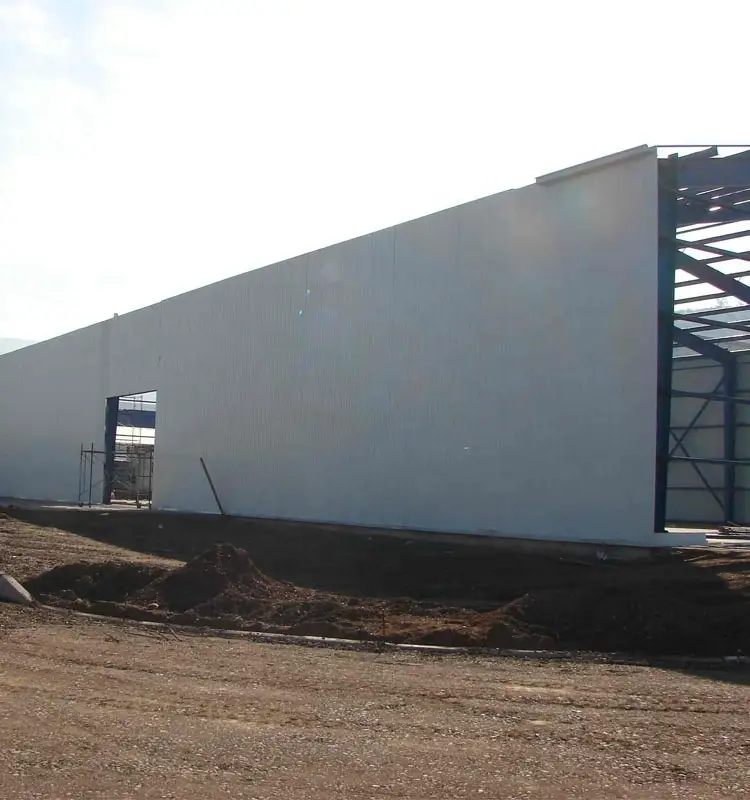 Diseño de construcción profesional de alta calidad, estructura de acero prefabricada de 2 pisos, almacén de oficina 1