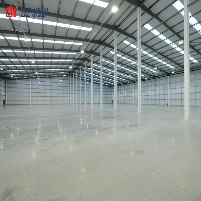 Low price light steel weight structural steel warehouse of h beam 1