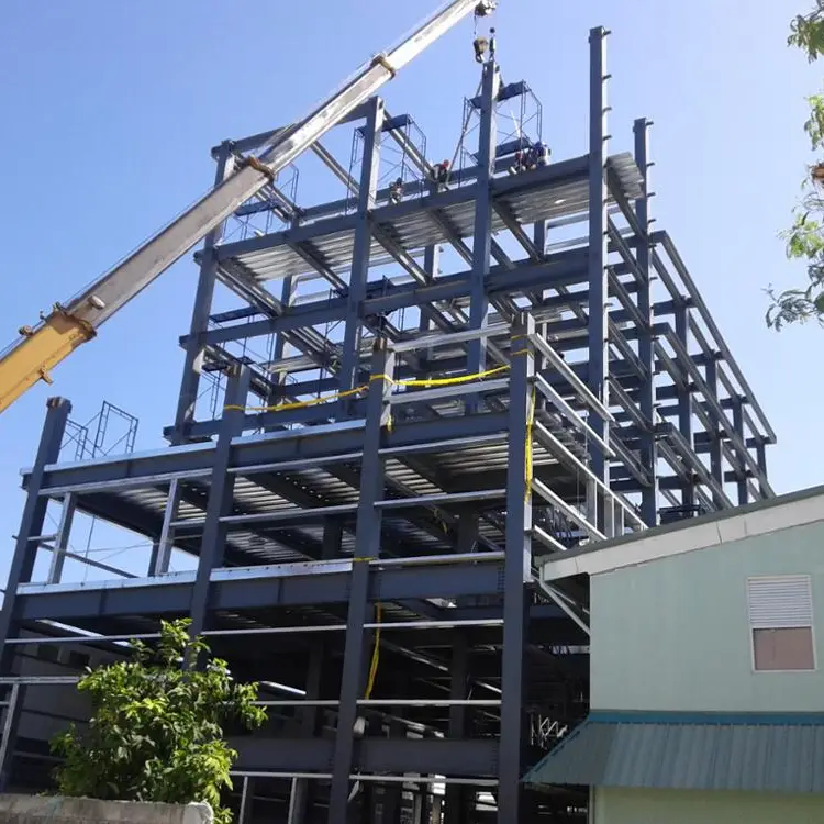 Reunion high level prefab steel building 1