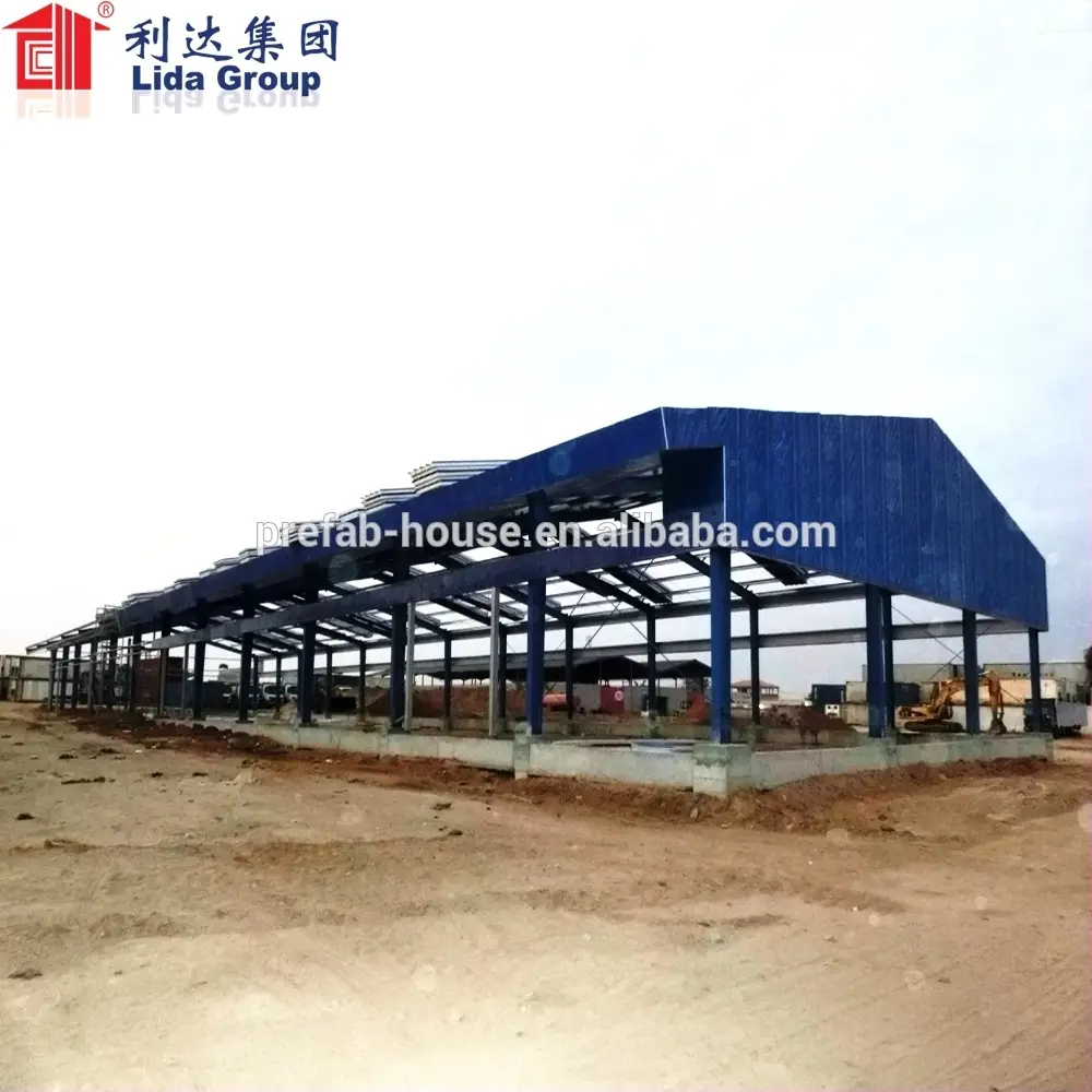 Low cost Prefabricated Steel Structure Warehouse 1