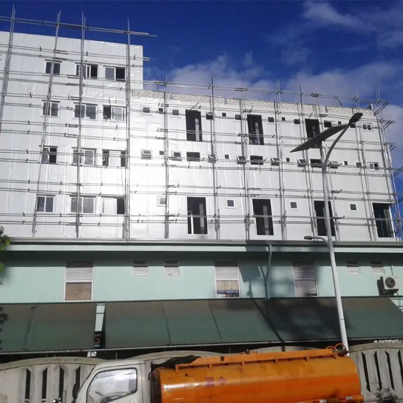 Steel structure economic material hotel prefabricated high rise building 1