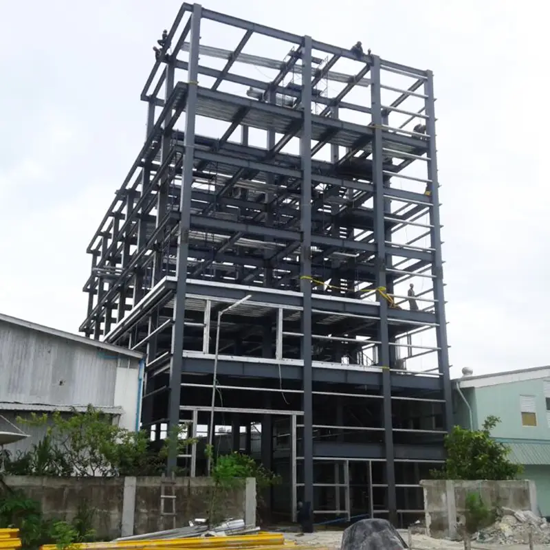 Free design prefabricated steel structure building widely used for warehouse/workshop1 1