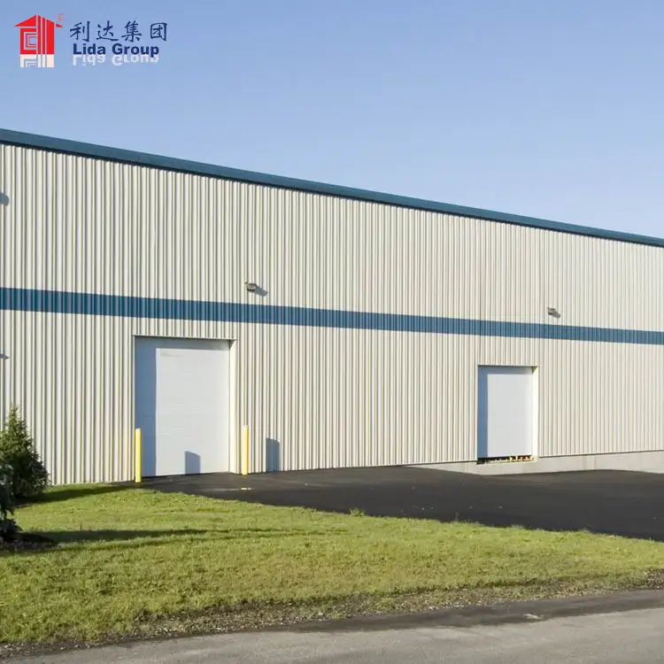 Large span long service life steel structure workshop shed hangar metallique occasion a vendre for Senegal 1