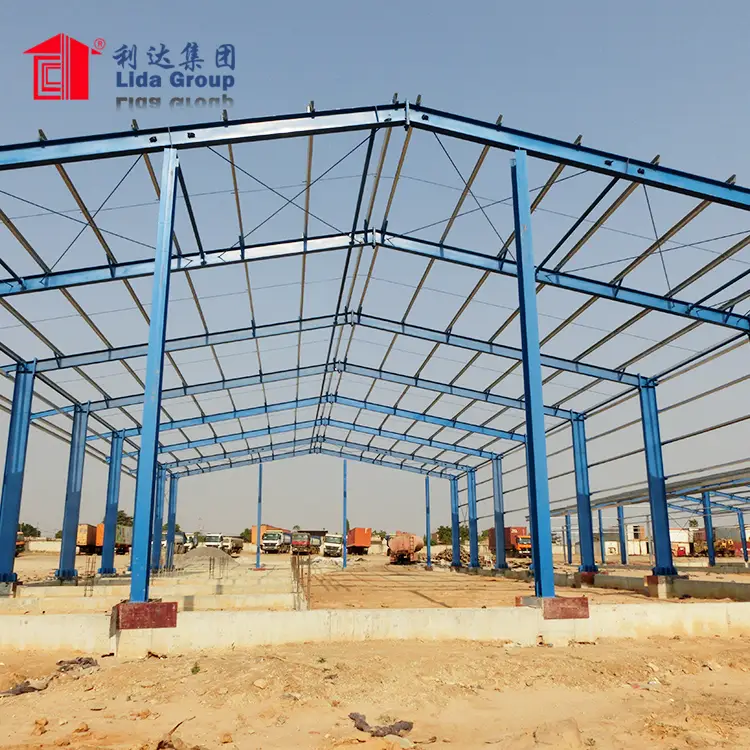 Rwanda Prefabricated Metal Buildings Prefab Steel Structure Factories 1