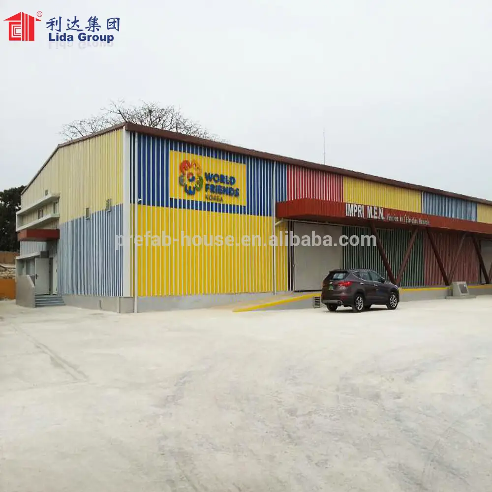 Two story steel structure warehouse for sale 1