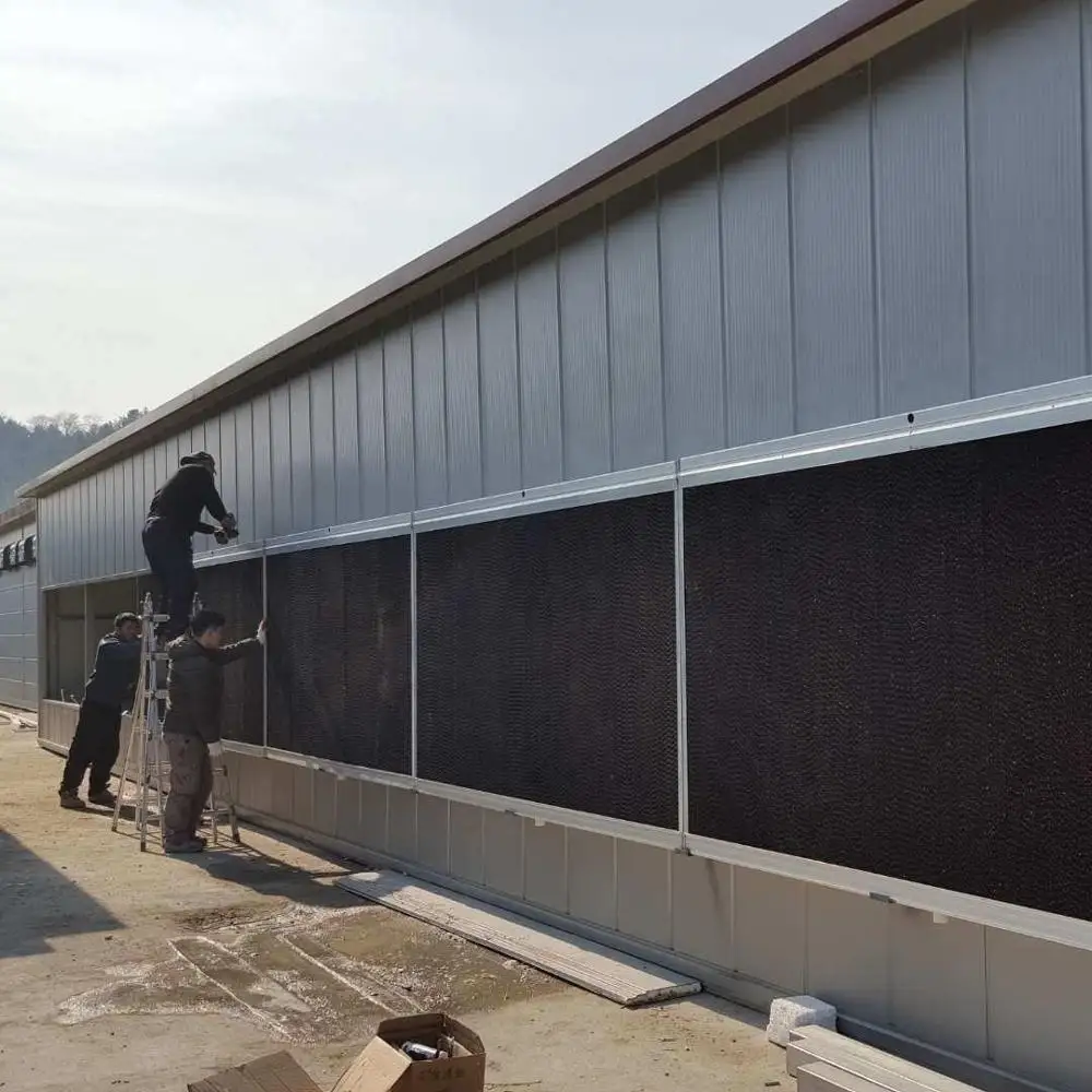 Steel structure poultry farm chicken house design prefab warehouse 1