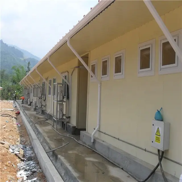 Portable Light Steel Portable Prefab House For Labor Camp 1