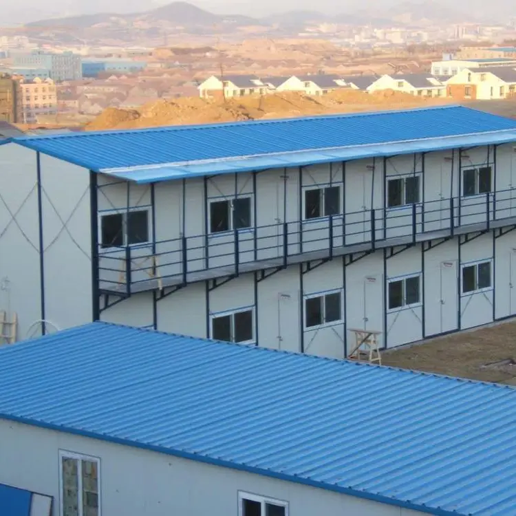 China WPC Prefab Houses Made Of Recycled Material Fabric Building 1