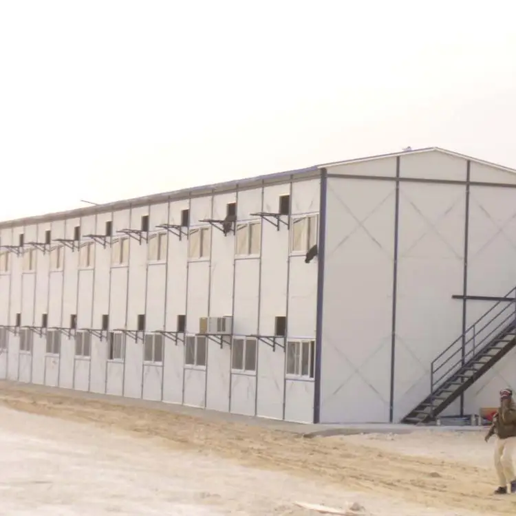 2019 Sandwich panel prefab site office and accommodation house 1