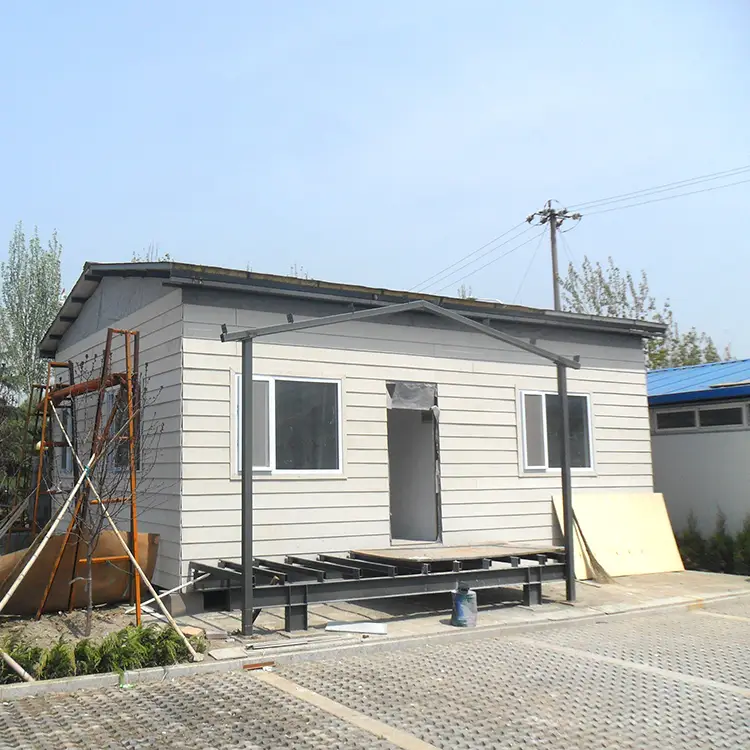 Homes Light Steel Frame Structure Prefab Villa House For Sale 1