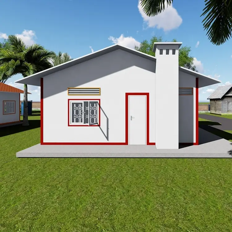 Cheap prefabricated modular homes prefab house india for sale 1
