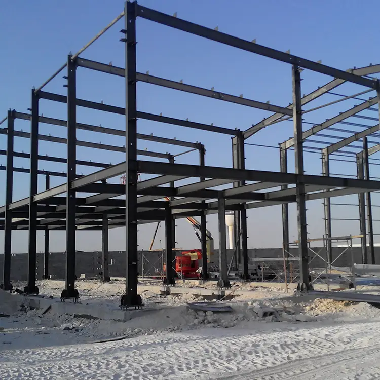 Frame building construction warehouse light steel shade structure 1