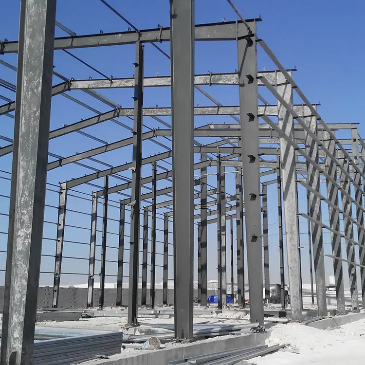 Low cost prefabricated barns industrial designs steel structure 1