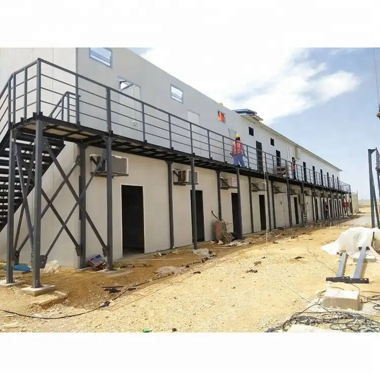 Workers insulated real estate labor camps prefabricated houses 1