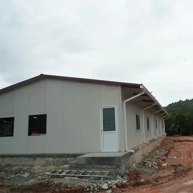 Light steel structure frame CE certificated flexible size low cost prefabricated house 1