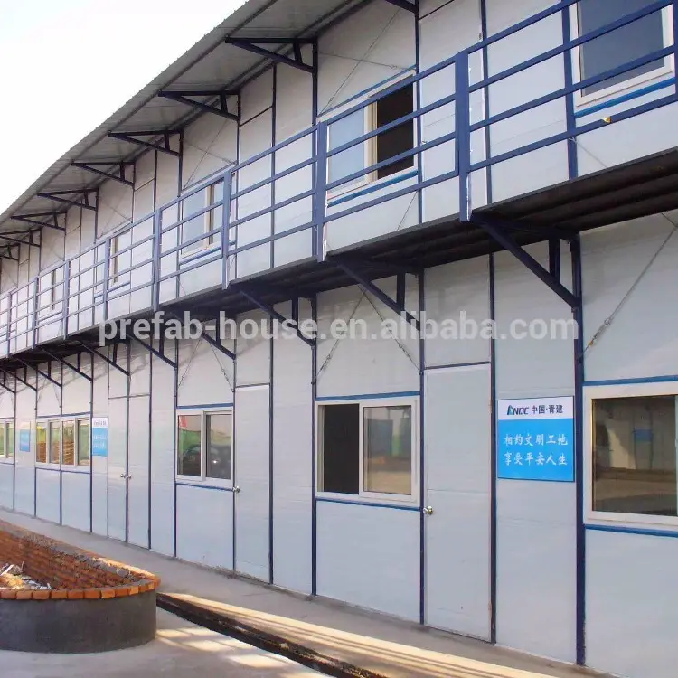 Steel material EPS sandwich panel prefab house 1