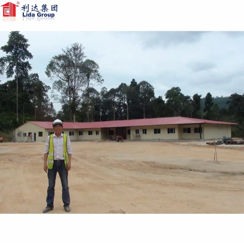 Algeria Prefabricated house labor camp accommodation building 1