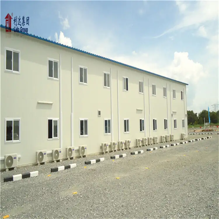 Low Cost Double Storey Prefab House for Labor Camp 1