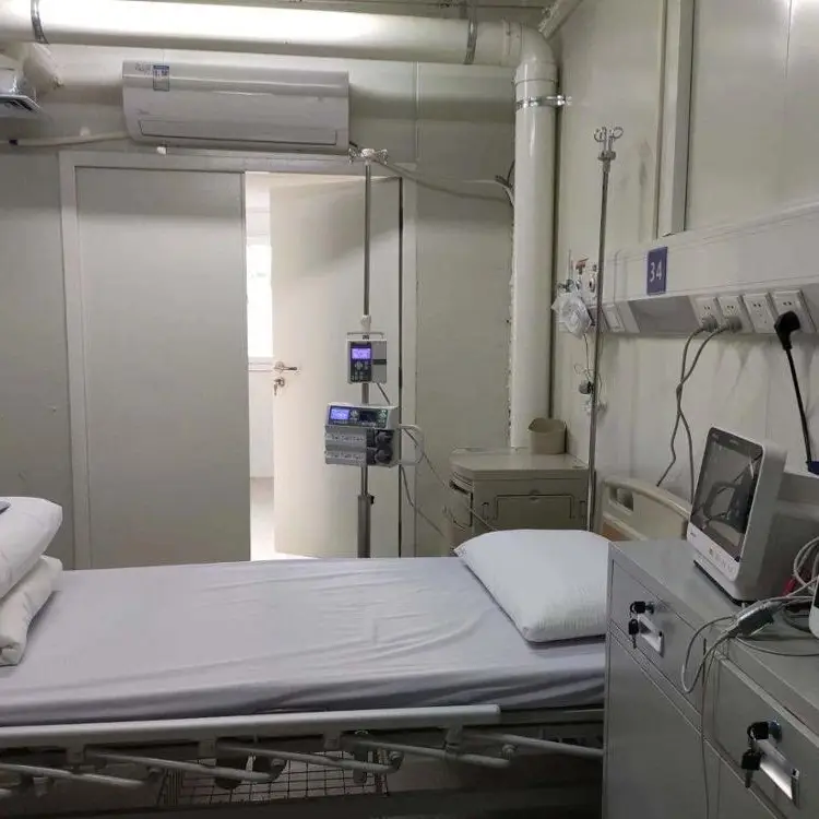 modular hospital cabins fast assemble with container house material 1
