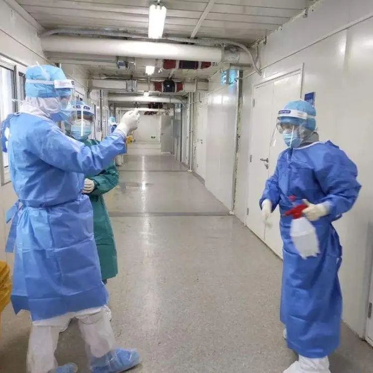 500 patients Quick installation Prefabricated modular hospital build by container house&prefab house 1