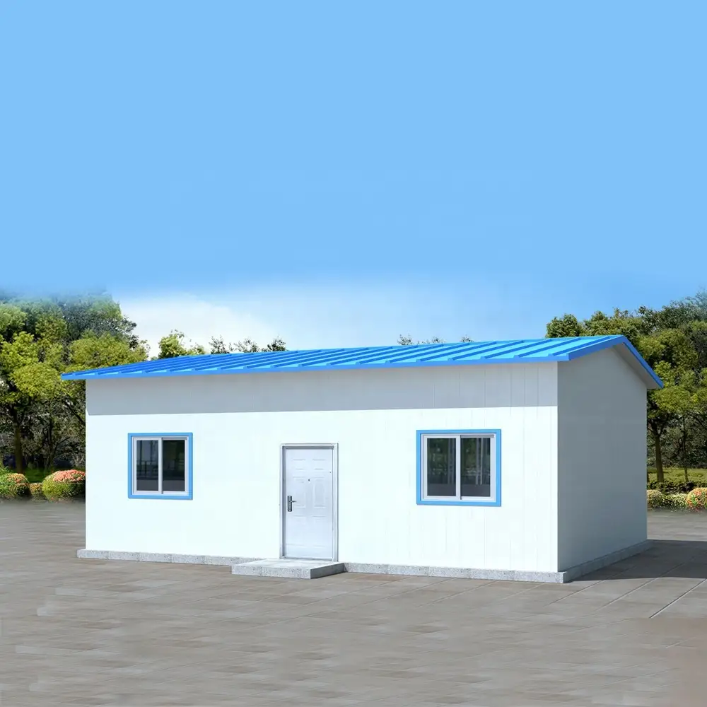 Casas modulares de estructura de acero de 2 dormitorios. 1