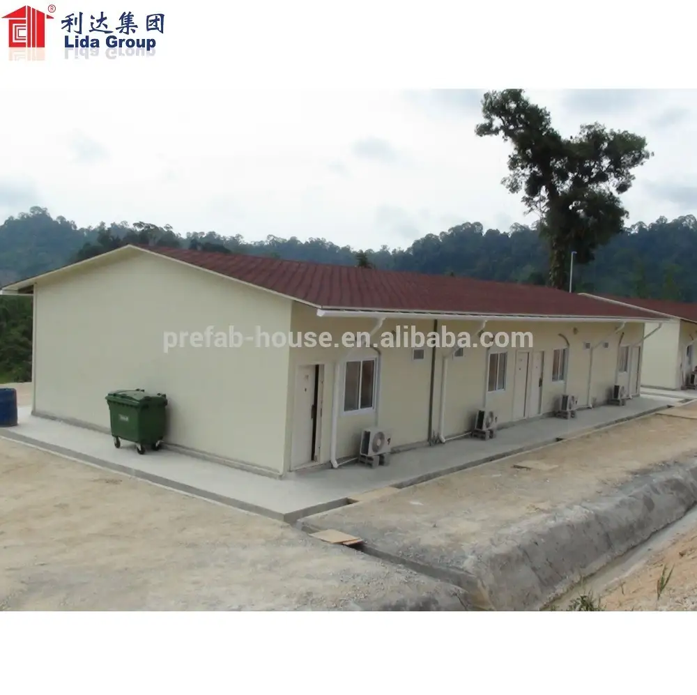 housing solution prefabricated house labour camp 1