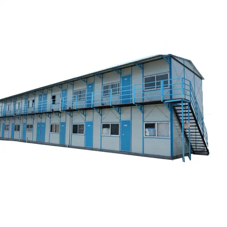 Fast prefab steel framehouse domitary kitchen office for sale 1