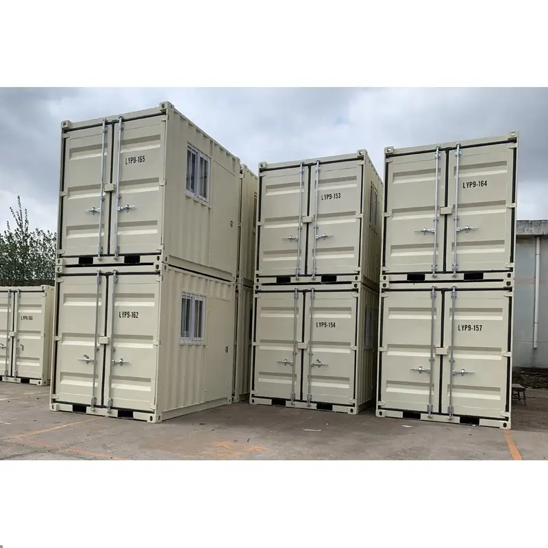 Shipping container garage 1