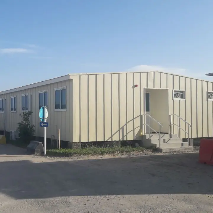 Petroleum Pipelines Construction Site Buildings 1