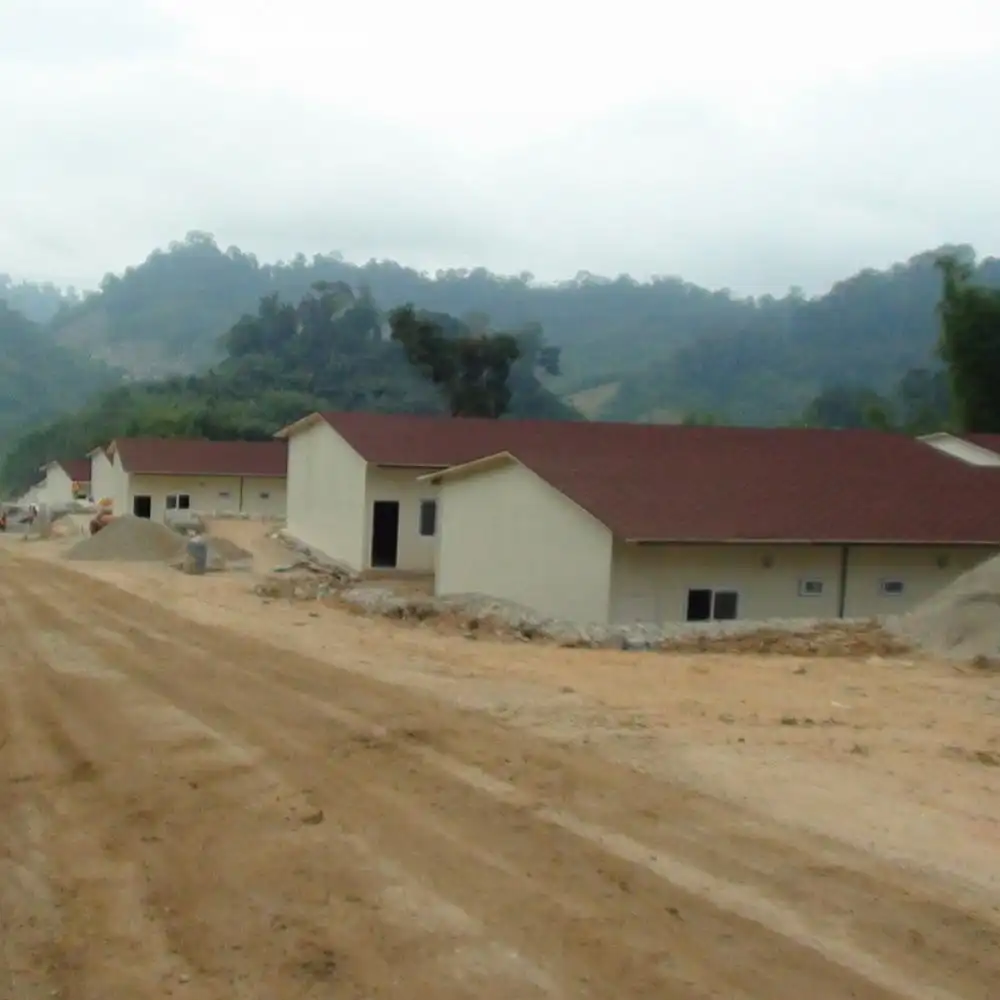 gold mine workers camp cabins 1