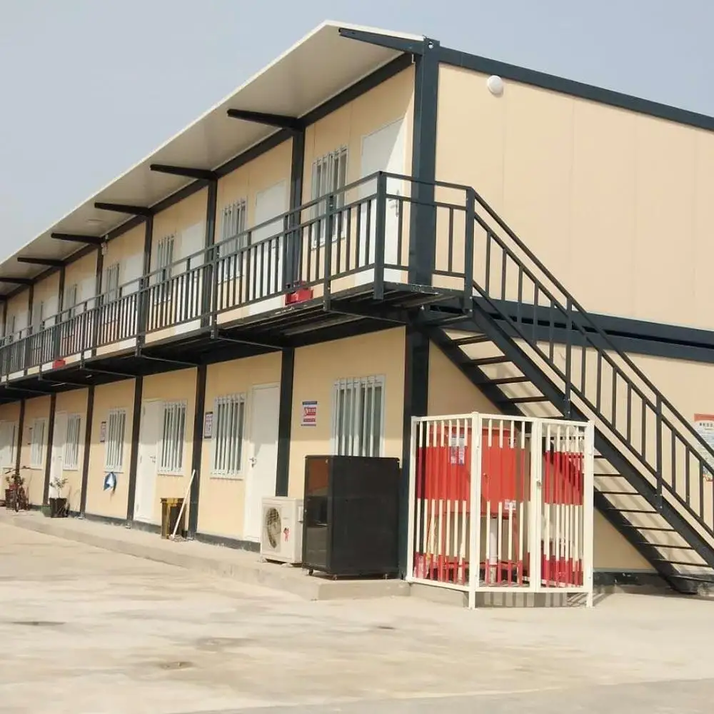 Fast assembly detachable 20ft40ft modular container house as worker camp 1