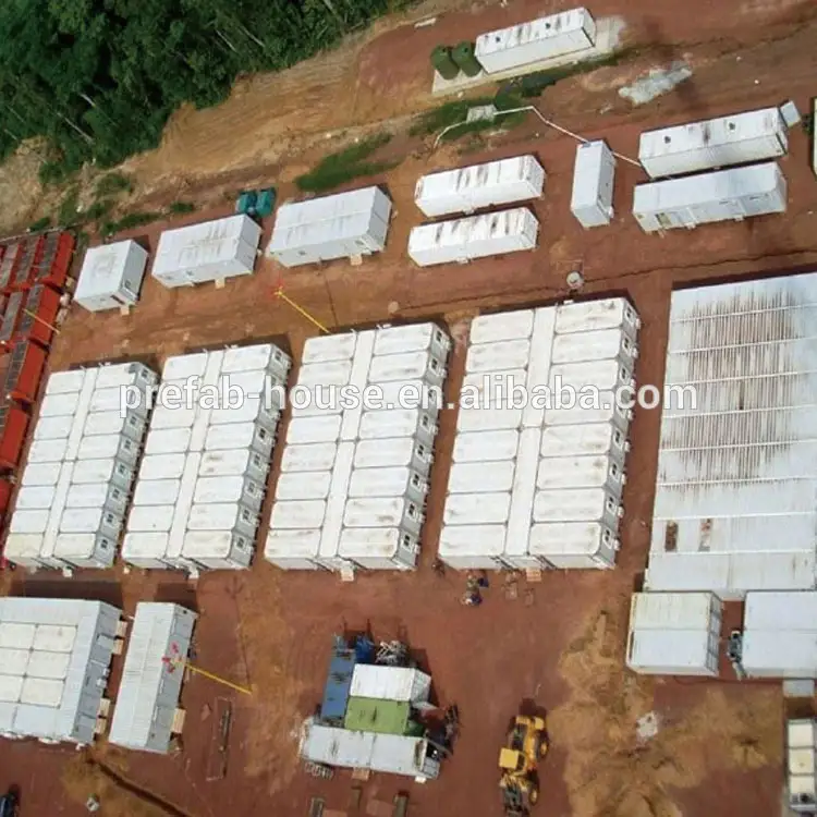 10000 labour camp oil camp LNG CAMP PREFABRICATED CONTAINER HOUSE 1