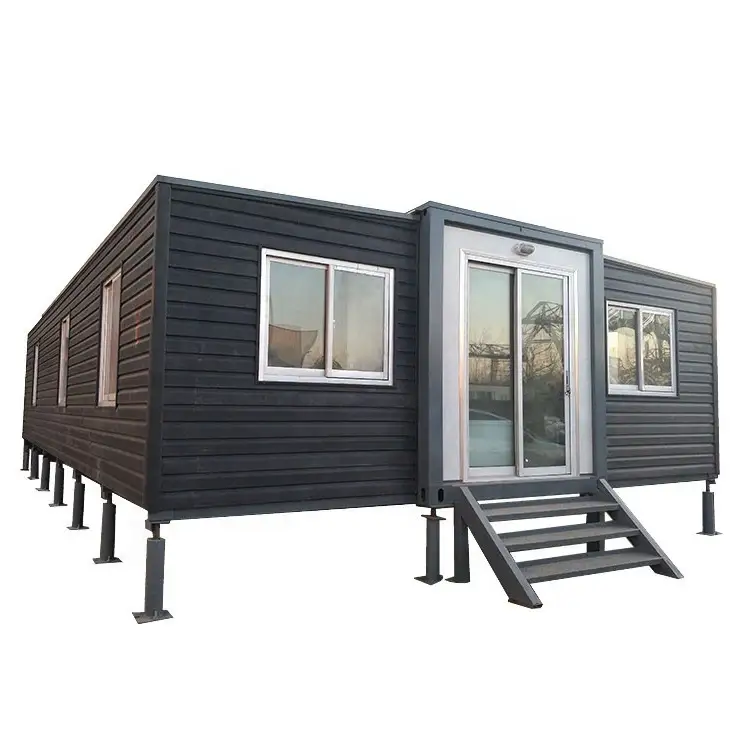 Australian Standard prefabricated expandable container house price with bathroom shower 1