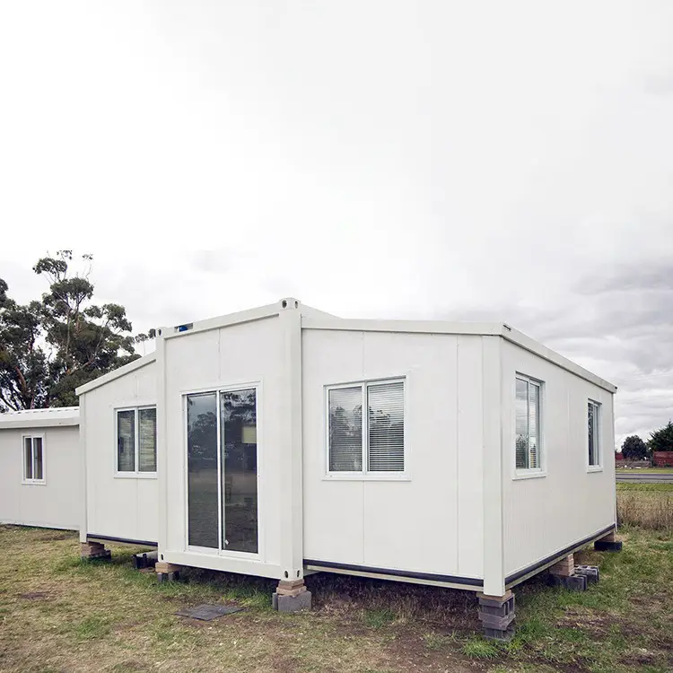 20ft folding 3 in 1 expandable container house sell to USA 1