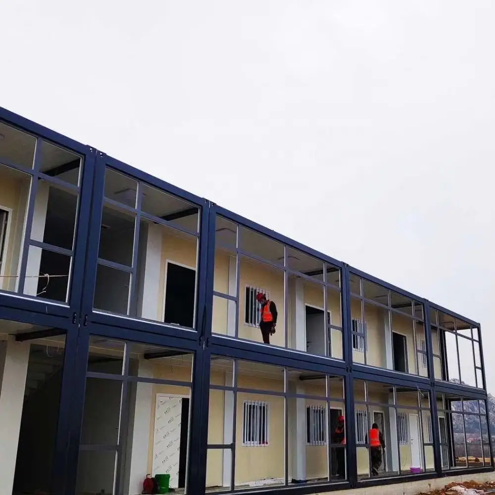 New Generation Sandwich Panel SteelContainer House, Fast Build Container Van 1
