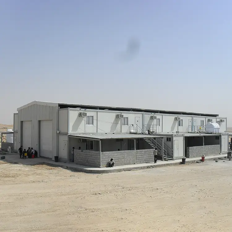 20ft flat pack container house luxury 1