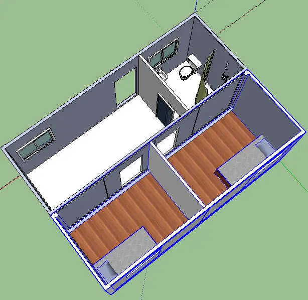 living house container 1
