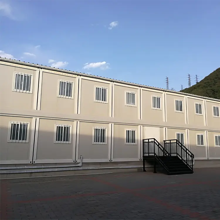 Steel modular flat pack 20ft container house rush-building emergency hospital 1