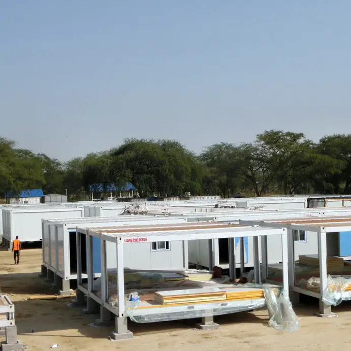 Flat pack folding container house in china 1