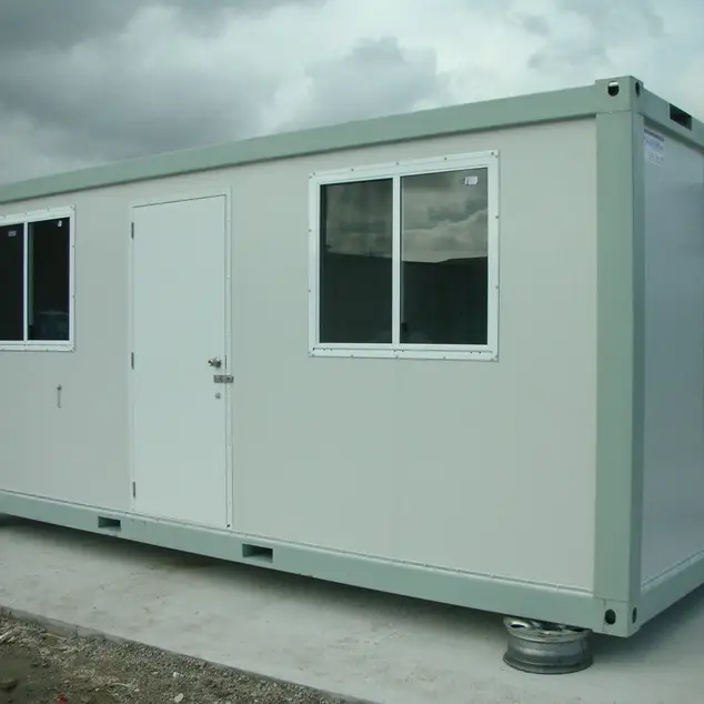 Casa prefabricada de compras con marco de acero/cafetería/casa contenedor móvil con CE e ISO9001/casas/casa de aves de corral 1