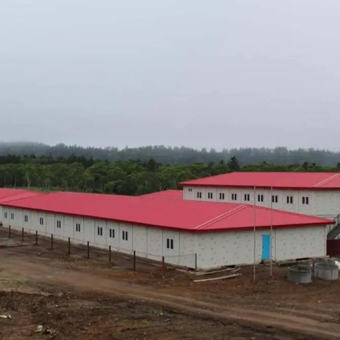Living Vacation Office prefab movable Latest Design 40ft container house for sale 1